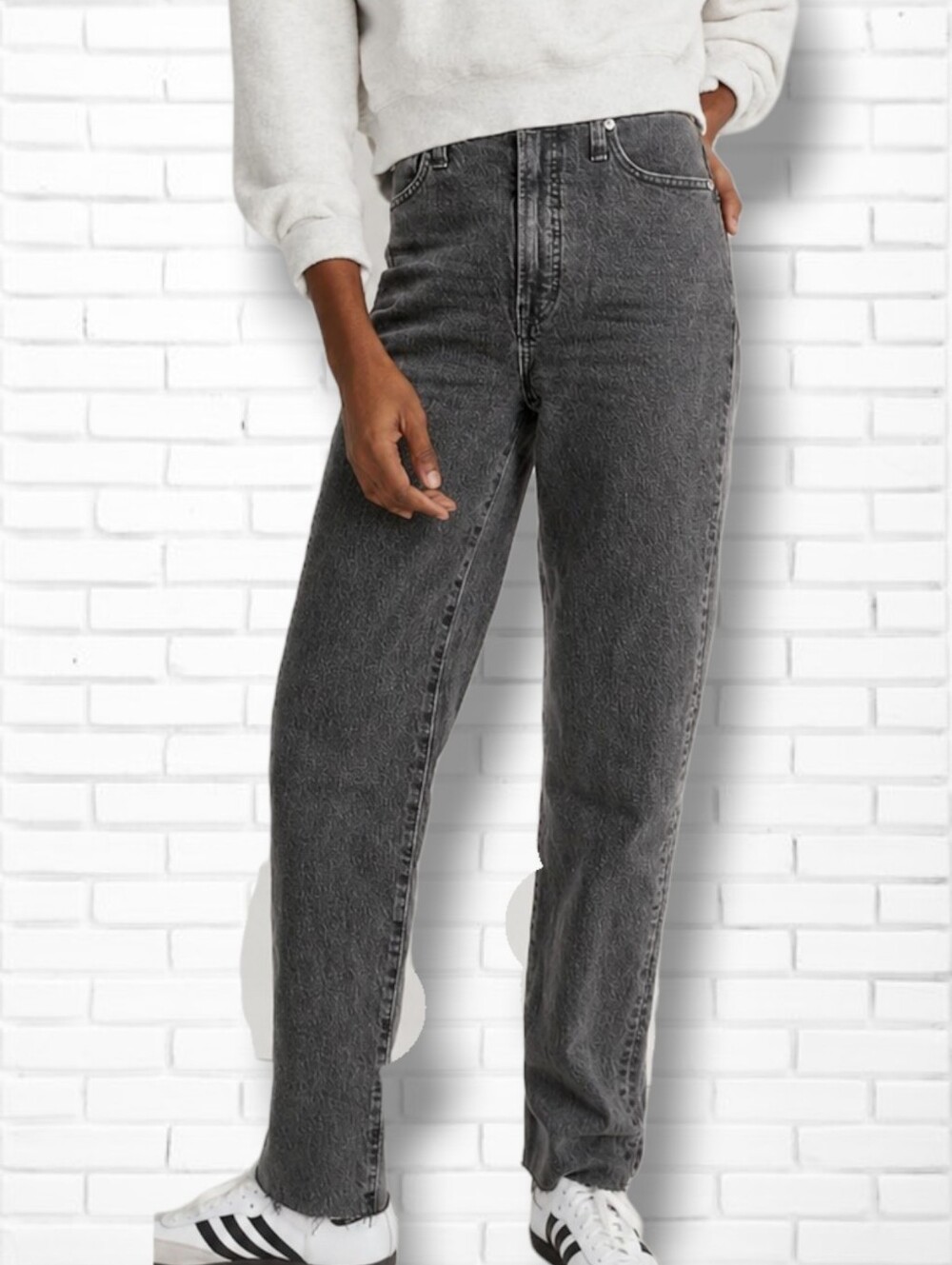 Madewell The Perfect Vintage Jean Faded Black Wash Size 28/6